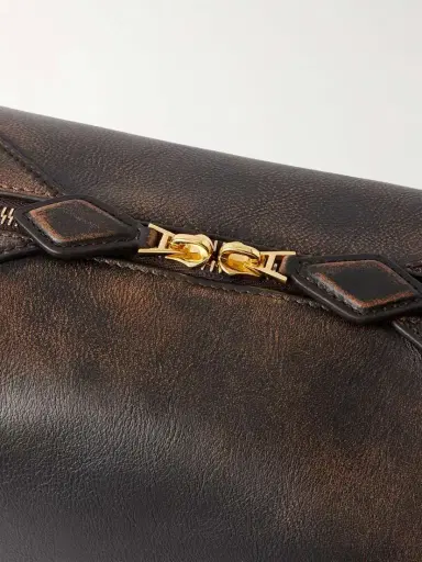 Alaïa Le Bulldog Leather Shoulder Bag | Thumbnail 4 Alaïa Le Bulldog Leather Shoulder Bag | Thumbnail 4