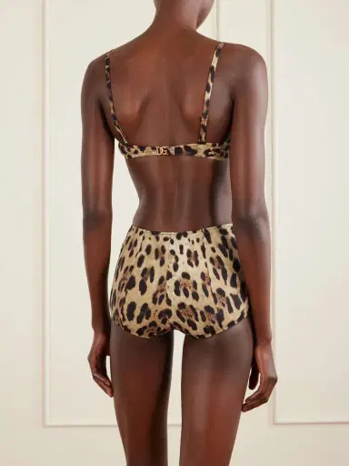 Dolce & Gabbana Leopard-print Balconette Bikini Top | Thumbnail 3 Dolce & Gabbana Leopard-print Balconette Bikini Top | Thumbnail 3