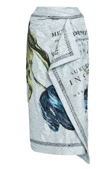 Erdem Draped Midi Skirt | Thumbnail 1