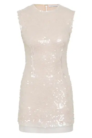RACHEL GILBERT Kaia Mini Dress - Ivory | Thumbnail 1
