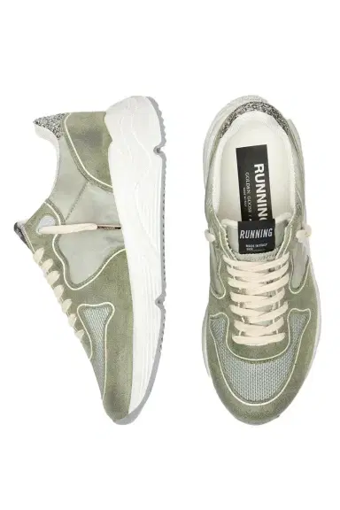 Golden Goose Running Star Glitter Sneaker | Thumbnail 7 Golden Goose Running Star Glitter Sneaker | Thumbnail 7