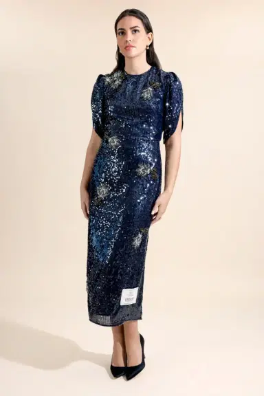 Erdem Sequin Cocktail Dress | Thumbnail 2 Erdem Sequin Cocktail Dress | Thumbnail 2