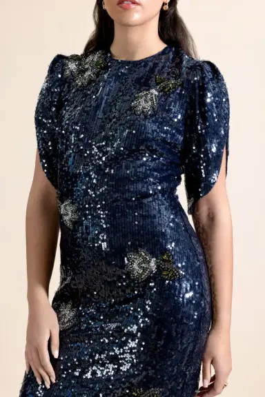 Erdem Sequin Cocktail Dress | Thumbnail 3 Erdem Sequin Cocktail Dress | Thumbnail 3