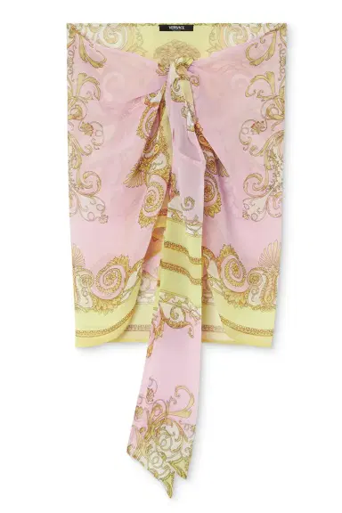 Versace Short Pareo - Yellow Rose Quartz | Thumbnail 1 Versace Short Pareo - Yellow Rose Quartz | Thumbnail 1