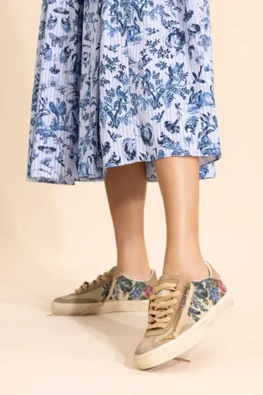 Golden Goose Soul-Star Floral Sneaker | Thumbnail 2 Golden Goose Soul-Star Floral Sneaker | Thumbnail 2