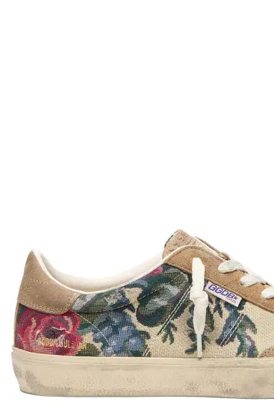 Golden Goose Soul-Star Floral Sneaker | Thumbnail 7 Golden Goose Soul-Star Floral Sneaker | Thumbnail 7