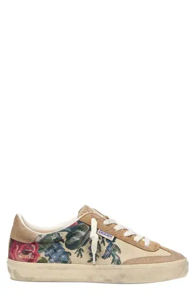 Golden Goose Soul-Star Floral Sneaker | Thumbnail 1 Golden Goose Soul-Star Floral Sneaker | Thumbnail 1