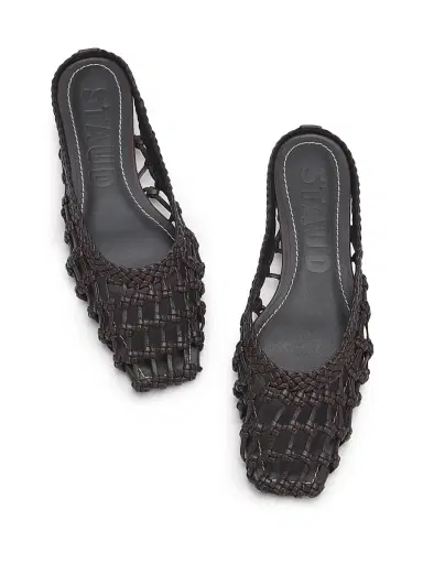 Staud Women's Otto Hand-Knotted Mules | Thumbnail 4