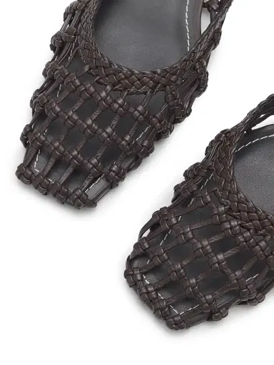 Staud Women's Otto Hand-Knotted Mules | Thumbnail 6