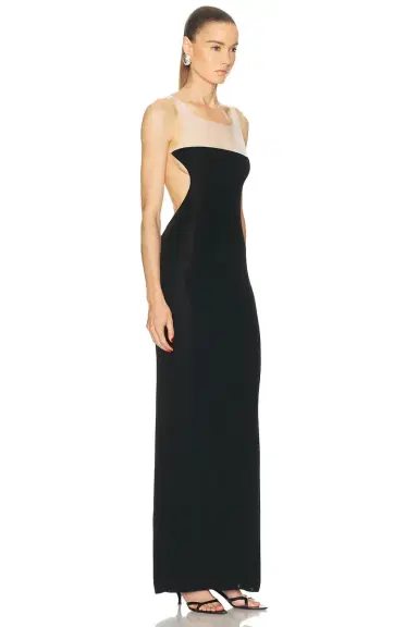 Aya Muse Onyx Maxi Dress | Thumbnail 2 Aya Muse Onyx Maxi Dress | Thumbnail 2