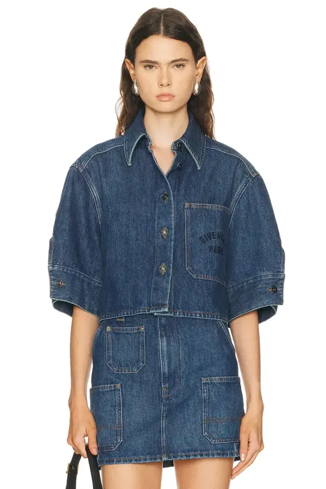 Givenchy Cocoon Short Sleeves Shirt