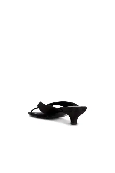 TOTEME Bow Satin Sandals | Thumbnail 3 TOTEME Bow Satin Sandals | Thumbnail 3