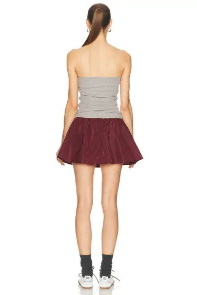 Miu Miu Strapless Mini Dress | Thumbnail 3
