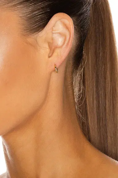 Spinelli Kilcollin Mini Micro Hoop Earrings | Thumbnail 2 Spinelli Kilcollin Mini Micro Hoop Earrings | Thumbnail 2