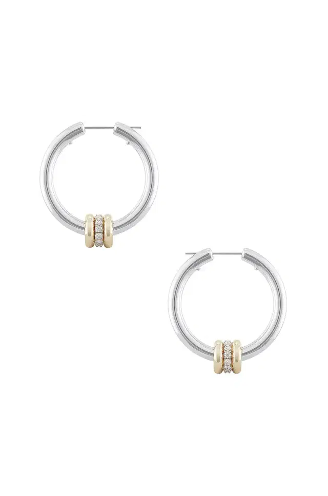 Spinelli Kilcollin Ara SG Deux Hoop Earrings