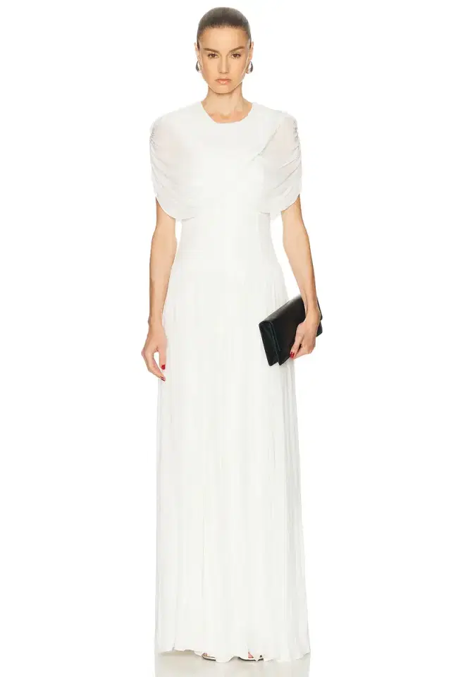 SIMKHAI Nancie Cape Midi Dress