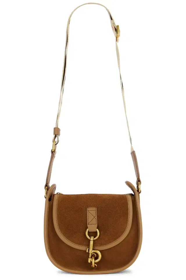 Burberry Mini B Clip Messenger Bag