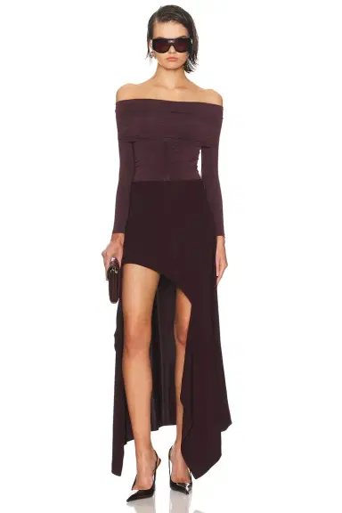 Mugler Asymmetrical Skirt | Thumbnail 5
