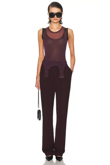 Mugler High Waisted Pant | Thumbnail 5