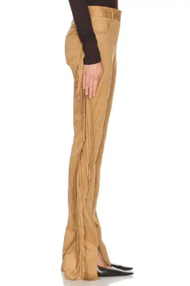 Norma Kamali Fringe Spat Pant | Thumbnail 3