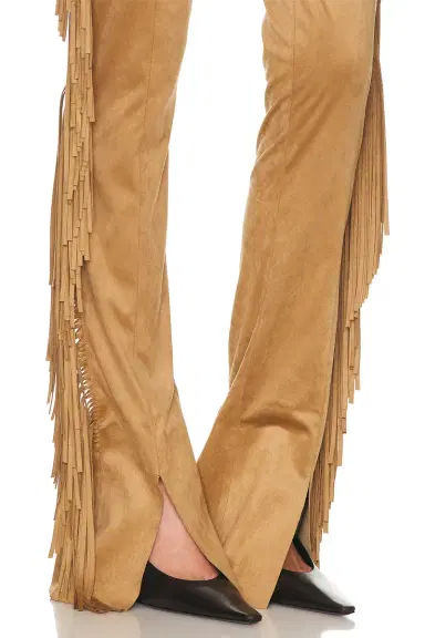 Norma Kamali Fringe Spat Pant | Thumbnail 6