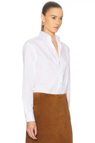 Ralph Lauren Collection Adrien Button Up Top | Thumbnail 2 Ralph Lauren Collection Adrien Button Up Top | Thumbnail 2