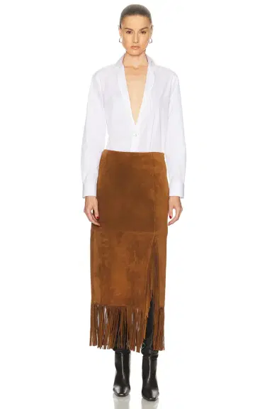Ralph Lauren Collection Adrien Button Up Top | Thumbnail 4 Ralph Lauren Collection Adrien Button Up Top | Thumbnail 4