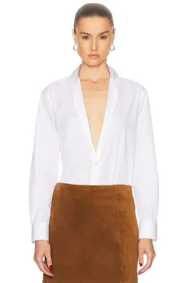 Ralph Lauren Collection Adrien Button Up Top | Thumbnail 1 Ralph Lauren Collection Adrien Button Up Top | Thumbnail 1