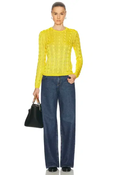 Ralph Lauren Collection Long Sleeve Sweater | Thumbnail 4 Ralph Lauren Collection Long Sleeve Sweater | Thumbnail 4