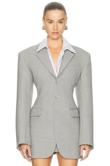 Wardrobe.NYC Longline Blazer | Thumbnail 1