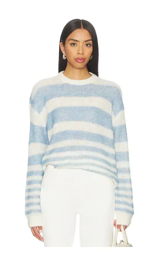 Moa Striped Bubble Sweater
