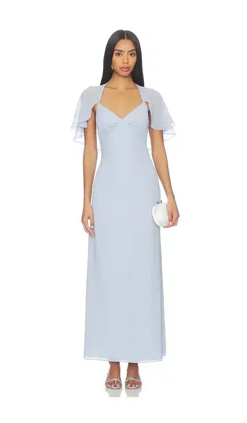Line & Dot Amorette Cape Dress