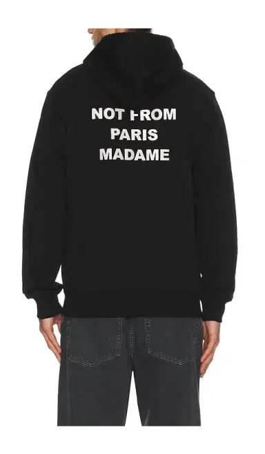 Drôle de Monsieur Dr&ocirc;le De Monsieur Le Hoodie Slogan | Thumbnail 1