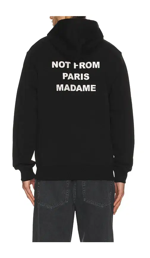 Dr&ocirc;le De Monsieur Le Hoodie Slogan