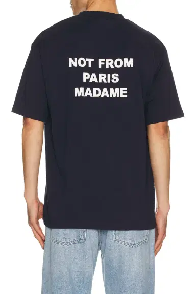 Drôle De Monsieur Bold Slogan T-Shirt | Thumbnail 1