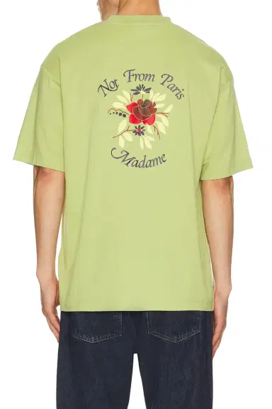 Drôle de Monsieur Dr&ocirc;le De Monsieur T-Shirt Slogan Rose | Thumbnail 3