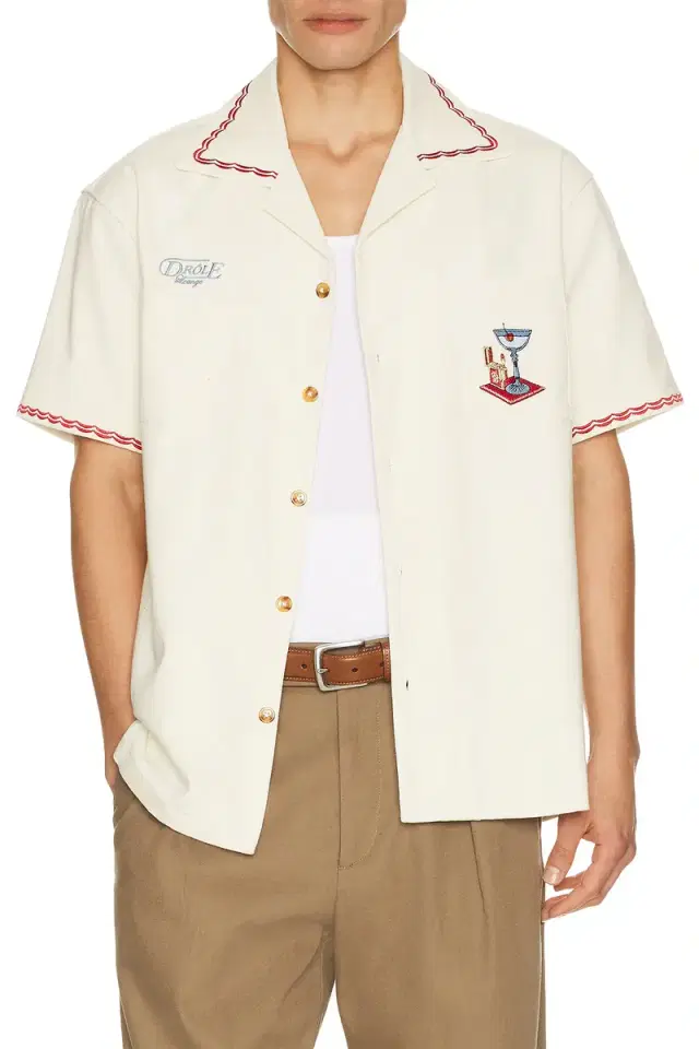 Dr&ocirc;le De Monsieur Chemise Cocktail Shirt