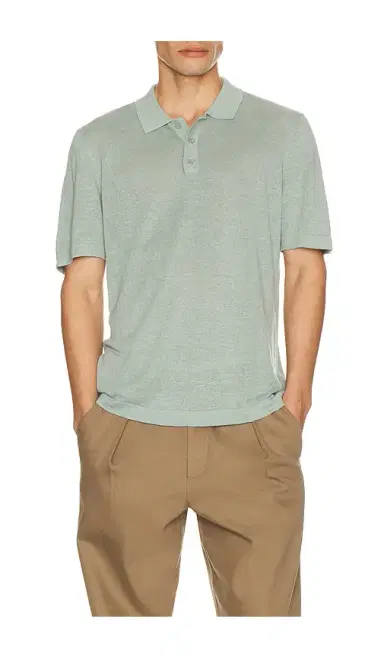 Onia Linen Sweater Polo | Thumbnail 1 Onia Linen Sweater Polo | Thumbnail 1