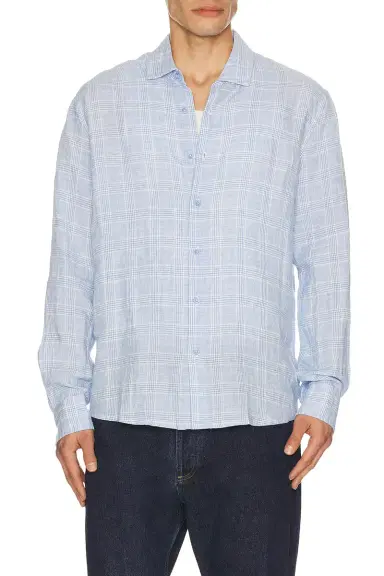 Onia Linen Long Sleeve Shirt | Thumbnail 3
