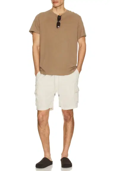 Onia Air Linen Pull On Cargo Short | Thumbnail 5
