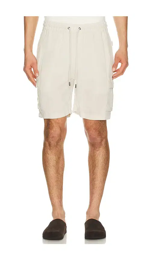 Air Linen Pull On Cargo Short
