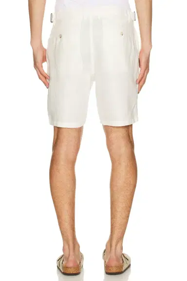 Onia Linen Fixed Waist Short | Thumbnail 4 Onia Linen Fixed Waist Short | Thumbnail 4