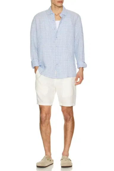 Onia Linen Fixed Waist Short | Thumbnail 5 Onia Linen Fixed Waist Short | Thumbnail 5