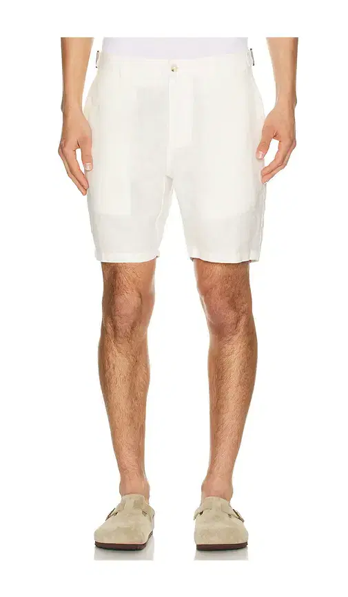 Linen Fixed Waist Short