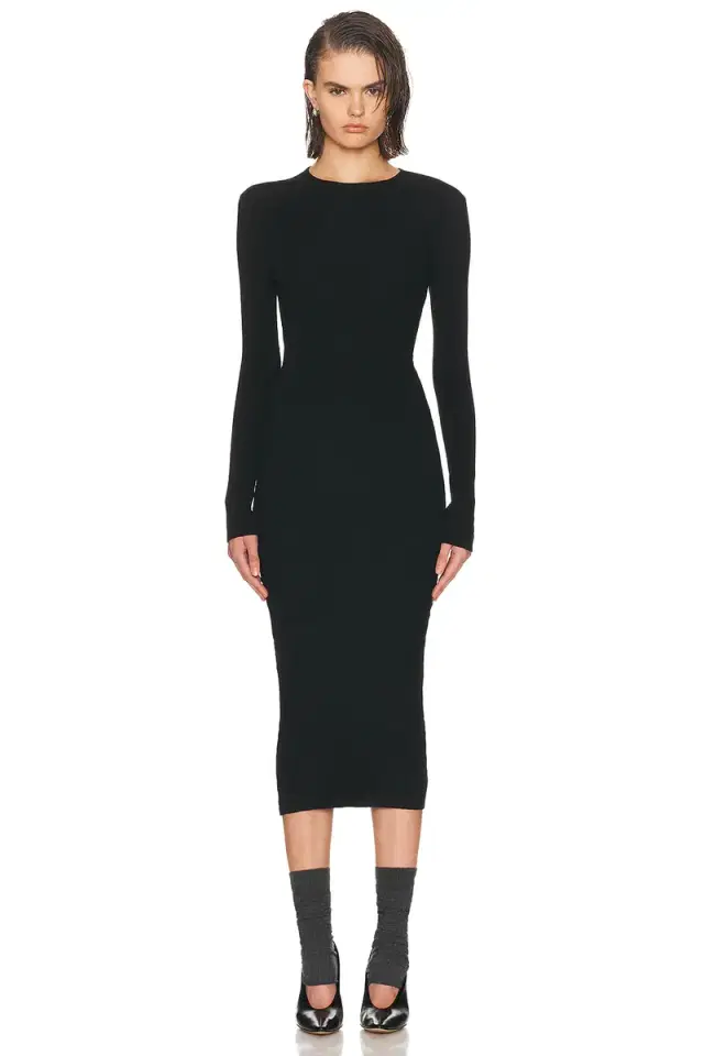 Fear of God ESSENTIALS Rib Long Sleeve Dress