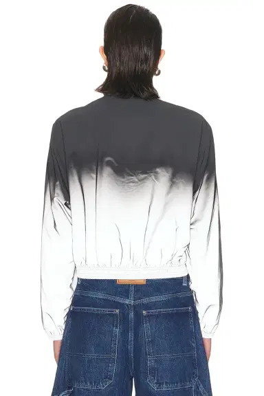 Alexander Wang Reflective Shrunken Track Jacket | Thumbnail 4 Alexander Wang Reflective Shrunken Track Jacket | Thumbnail 4