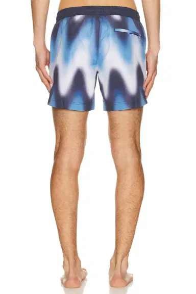 Commas Gradient Wave Classic Swim Short | Thumbnail 4 Commas Gradient Wave Classic Swim Short | Thumbnail 4