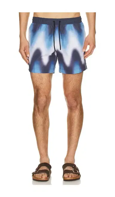 Commas Gradient Wave Classic Swim Short | Thumbnail 1 Commas Gradient Wave Classic Swim Short | Thumbnail 1
