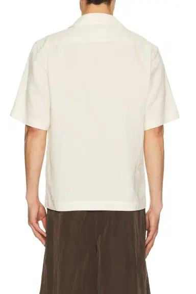 Commas Embroidered Peonies Bowling Shirt | Thumbnail 4 Commas Embroidered Peonies Bowling Shirt | Thumbnail 4
