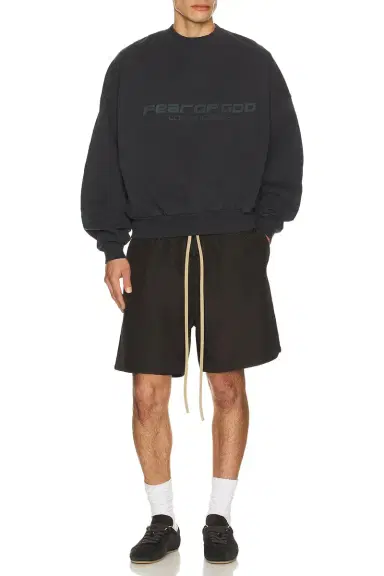 Fear of God Essentials Cropped Relaxed Sweatshirt | Thumbnail 6